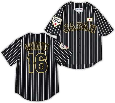 Amazon.com: UNLC Men's Ohtani 16# Japan Baseball Jerseys