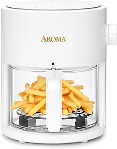 Aroma Glass Air Fryer & Convection Oven