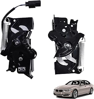 Hood Catch LAT-ch Lock Black Replacement for 320i 2013-2015 Replacement for 328i 2012-2015