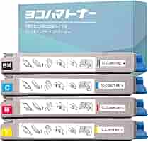 Amazon.co.jp: 【横トナ】OKI 沖データ用 TC-C3B1 4色セット