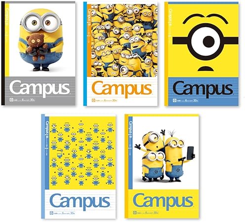 Amazon サンスター文具 ミニオン ノート キャンパス ドット B罫 S 5冊組 文房具 オフィス用品 文房具 オフィス用品 Amazon サンスター文具 ミニオン ノート キャンパス ドット B罫 S 5冊組 文房具 オフィス用品 文房具 オフィス用品