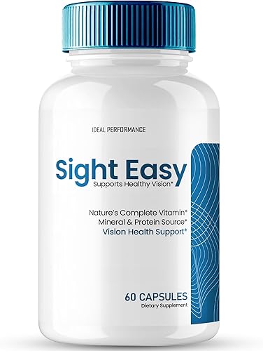 Sight Easy Eye Vitaminas y Suplementos Minerales Cápsulas – Máxima fuerza, SightEasy para una visión saludable y apoyo a la función ocular, fórmula