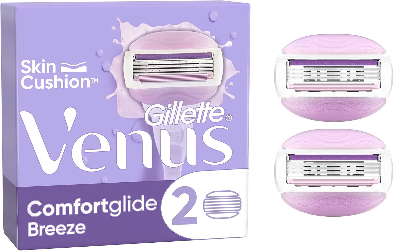 Gillette Venus Comfortglide Breeze 2 Adet Yedek Başlık