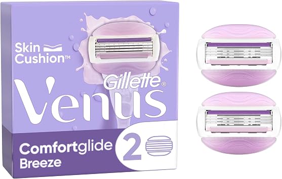 Gillette Venus Comfortglide Breeze 2 Adet Yedek Başlık 2li paket