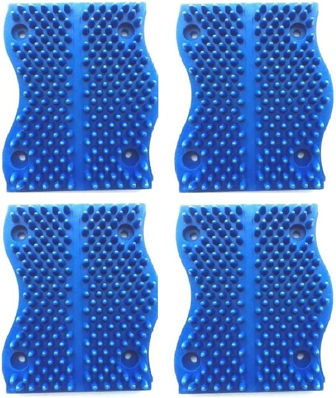 ScratchnAll Scratching Pad for Horses and Livestock, Blue (Pack of 4) Pet Supplies