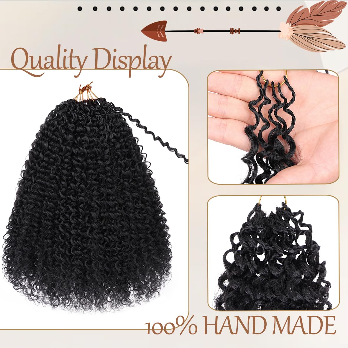 Beverlee Pre-Looped Synthetic Crochet Hair