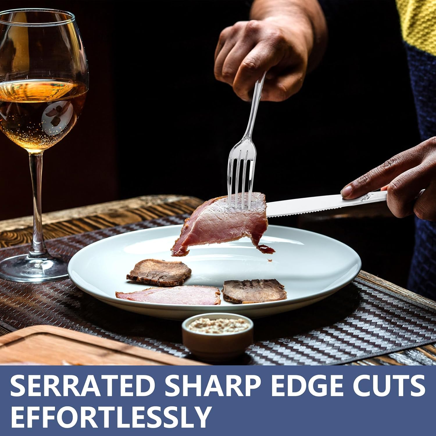 Sier Plastic Sierware - Heavy Duty Sier Disposable Cutley - Fancy