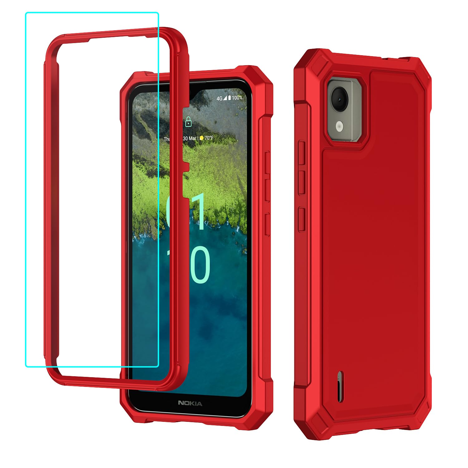 Amazon.com: Aulzaju Case for Nokia C110 with Screen
