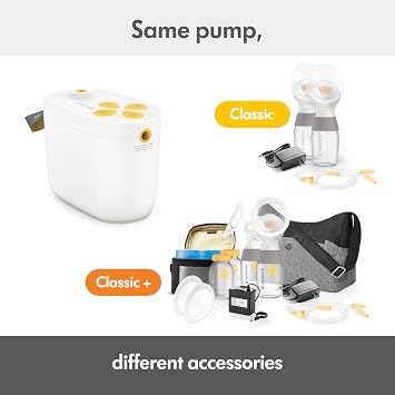 Medela Pump in Style Breast Pump Starter Kit | Classic Pump | Double Electric Breast Pump with Bottles (1st Gen)