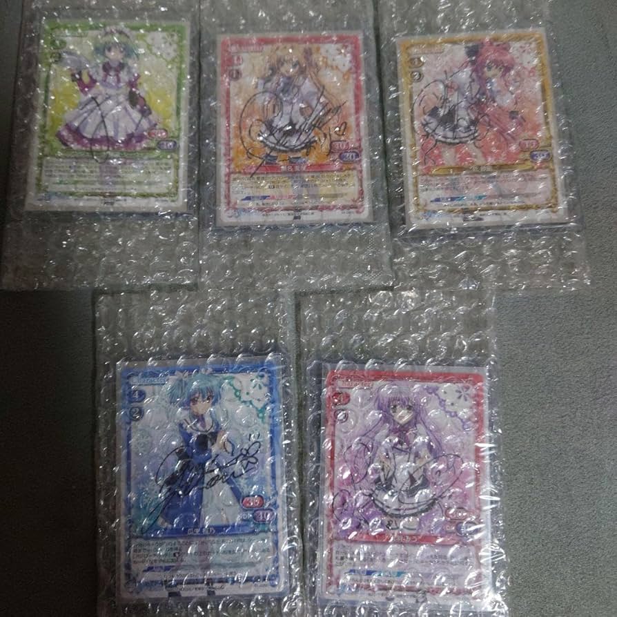 ましろ色シンフォニー数量限定キャンペーン　直筆サインカード　コンプセット ましろ色シンフォニー数量限定キャンペーン直筆サインカード