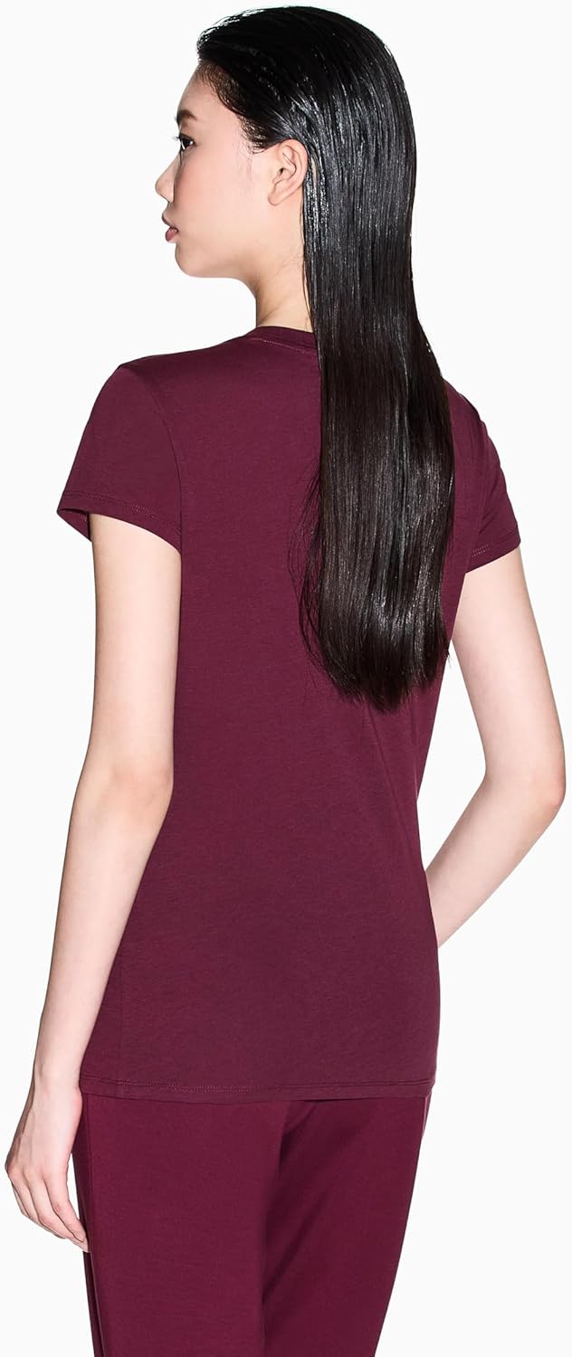 Armani Exchange Women's Box Logo Sequin Tee - Image 6