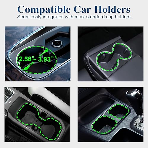 Miniatura 7 de Expansor automático de portavasos para automóvil, soporte grande para botellas de agua para Yeti, Hydro Flask, Nalgene, Stanley, Owala 24324550