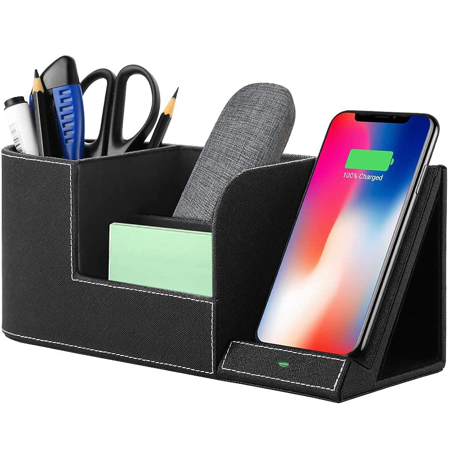 EasyAcc Wireless Charger with Desk Organizer Wireless Charging Station