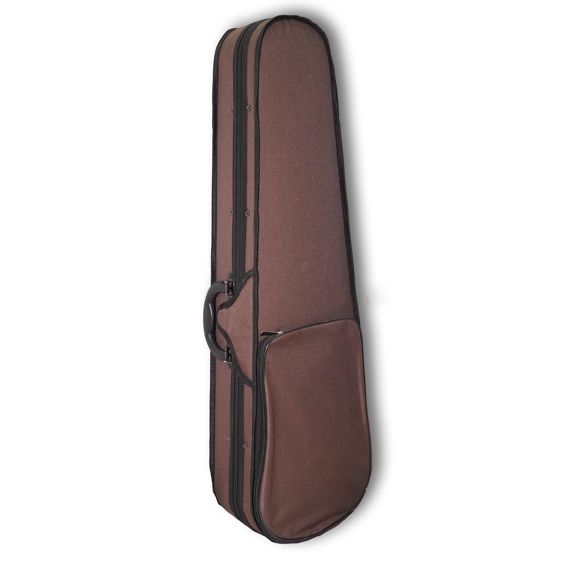 Set Completo Violino 4/4 con Archetto, Custodia, Spalliera, Corde di Ricambio e Accordatore - Ideale per lo Studio e Uso Scolastico