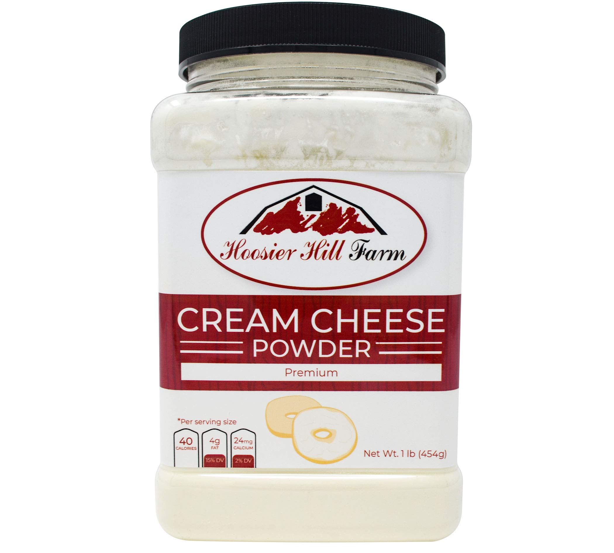 Hoosier Hill Farm Cream Cheese powder, 1 Lb. Gluten Free and rBGH and
