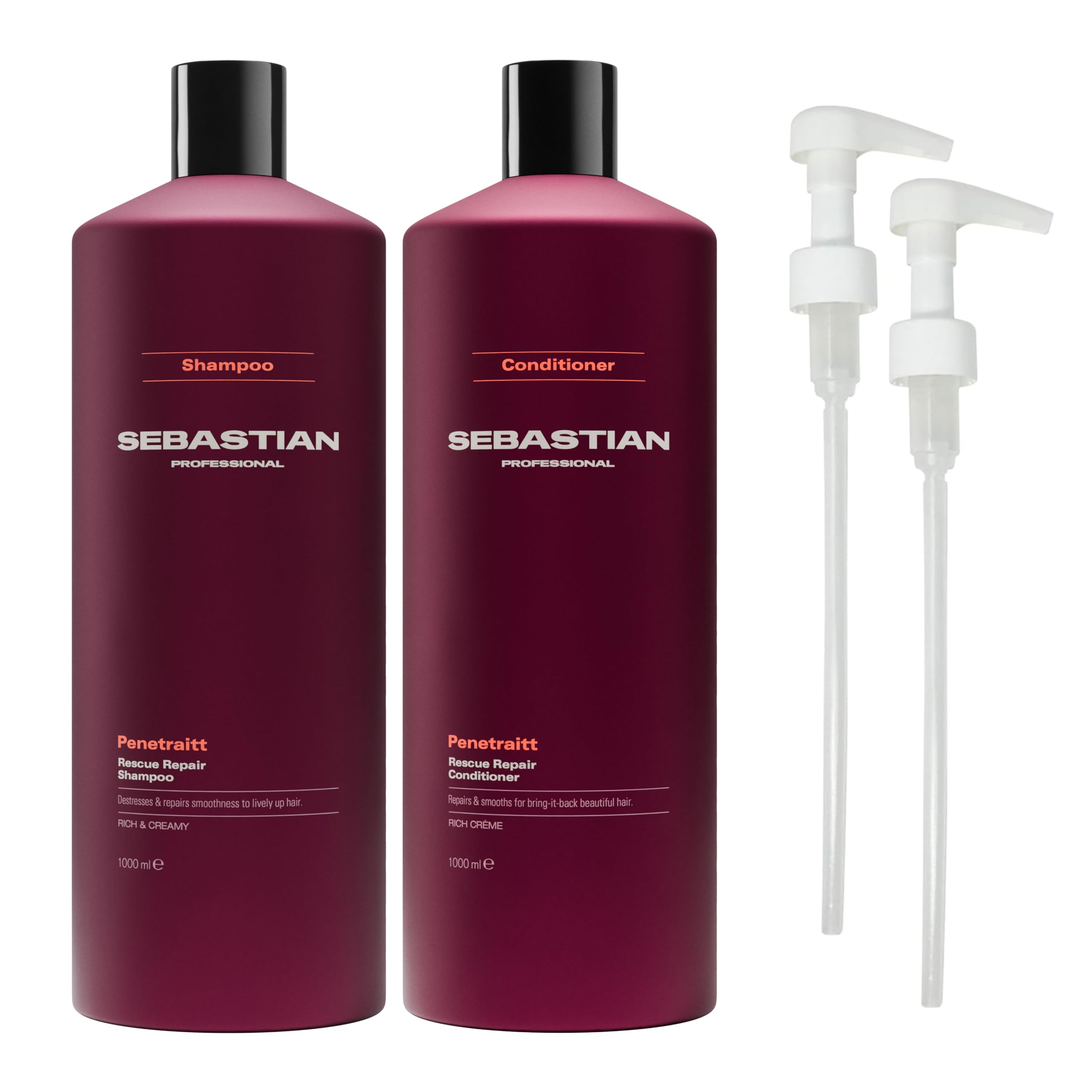 Sebastian Professional Penetraitt Shampoo & Conditioner Duo Set