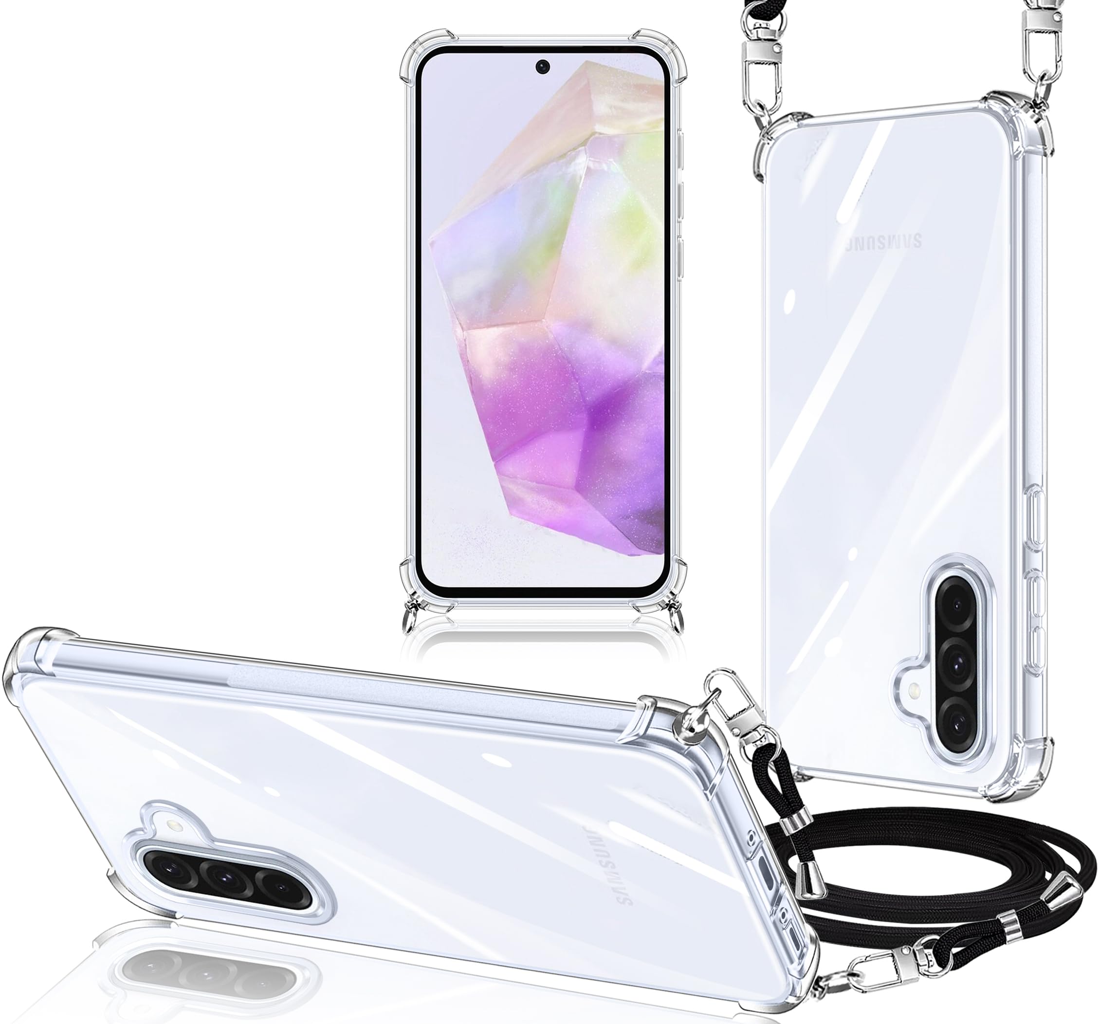 Amazon.co.jp: Galaxy A36/A56 5G 用 ケース/SC-54F 用 ケース クリア