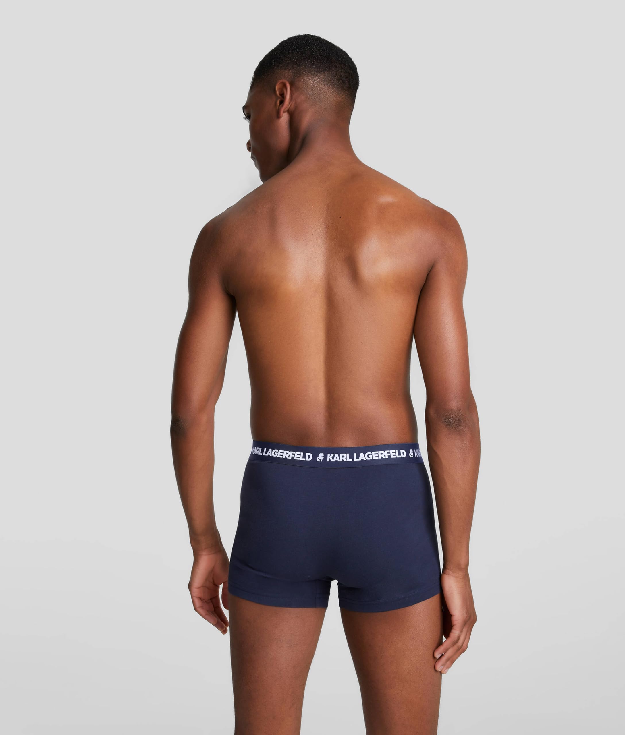 Karl Lagerfeld Herren Logo Trunk Set (3 Pack)
