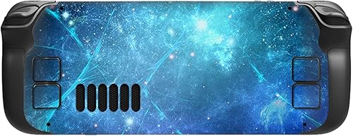 Miniatura 7 de Conjunto completo de piel PlayVital para LCD de Steam Deck, calcomanías adhesivas para Steam Deck OLED - Nebulosa Azul