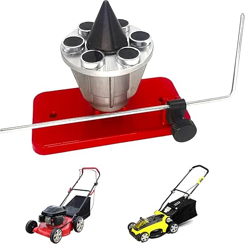 Blade Balancer Replace 339075B Cortacésped Blade Balancer Soporte magnético de pared 42-047 (rojo)