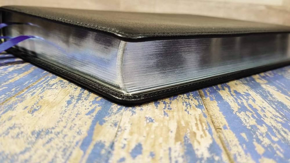 NIV, Reference Bible, Deluxe Single-Column, Premium Goatskin