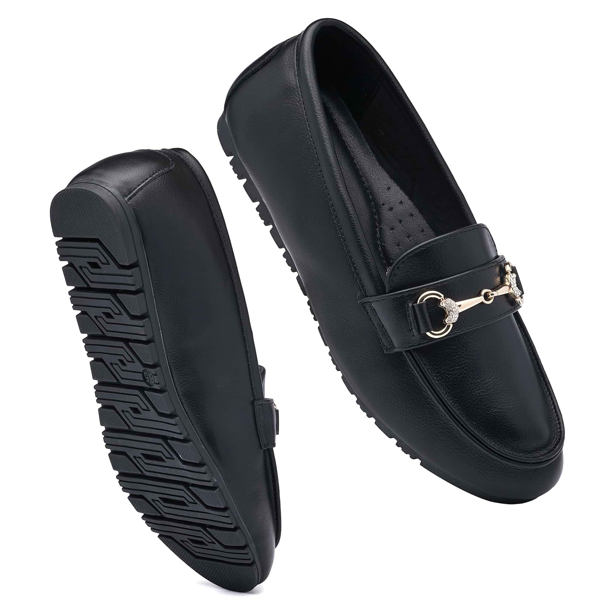 Women's Wide Loafers Casual Slip on Flats Comfort Dressy Shoes Women fashion loafers arch support Lace up walking shoes breathable work flat soft low heel dress penny loafer