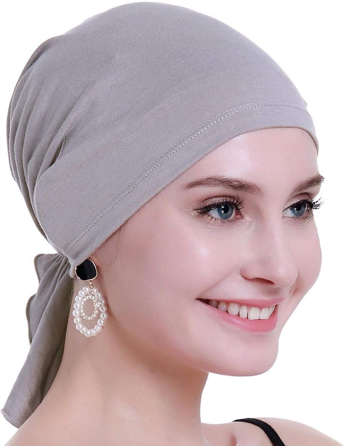 OSVYO Bamboo Chemo Headscarf for Women Hair Loss - Cancer Slip On Headwear