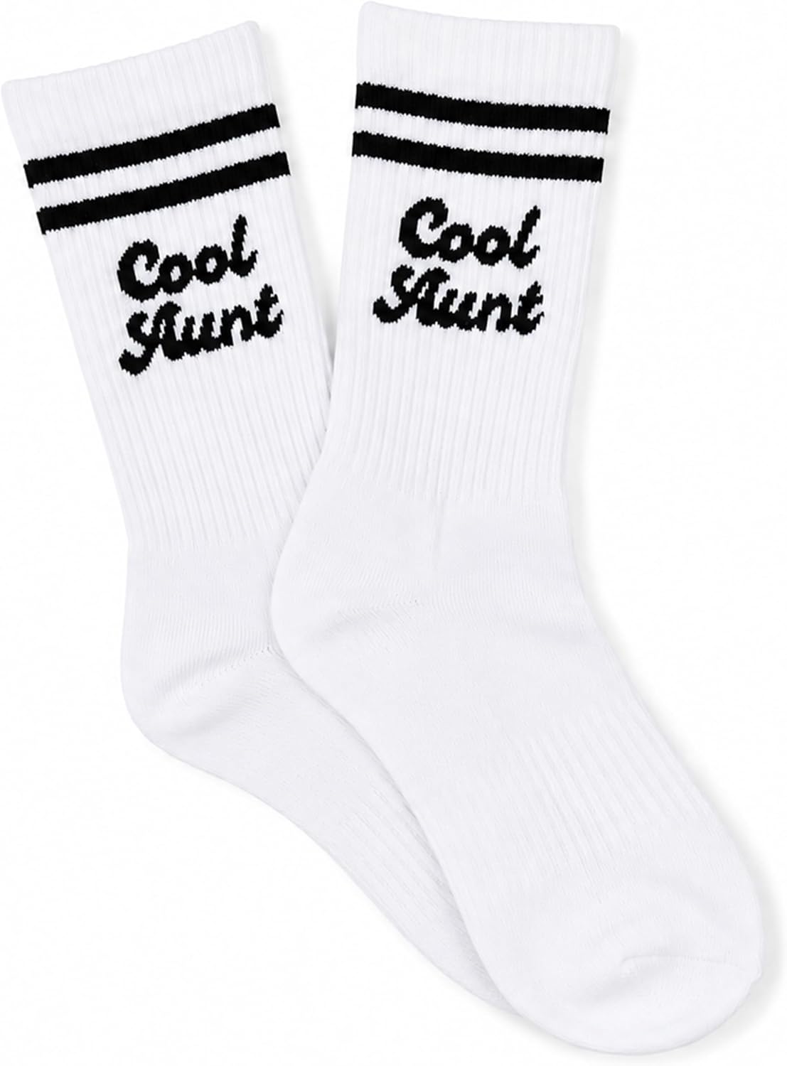 Cool Aunt Socks for Women, Funny Crew Socks, Gift for Aunt