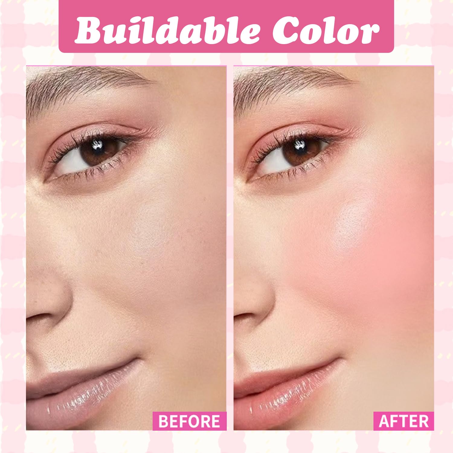 2 Pcs Jelly Blush, Jelly Blush Stick Lip & Cheek Stain - Image 4