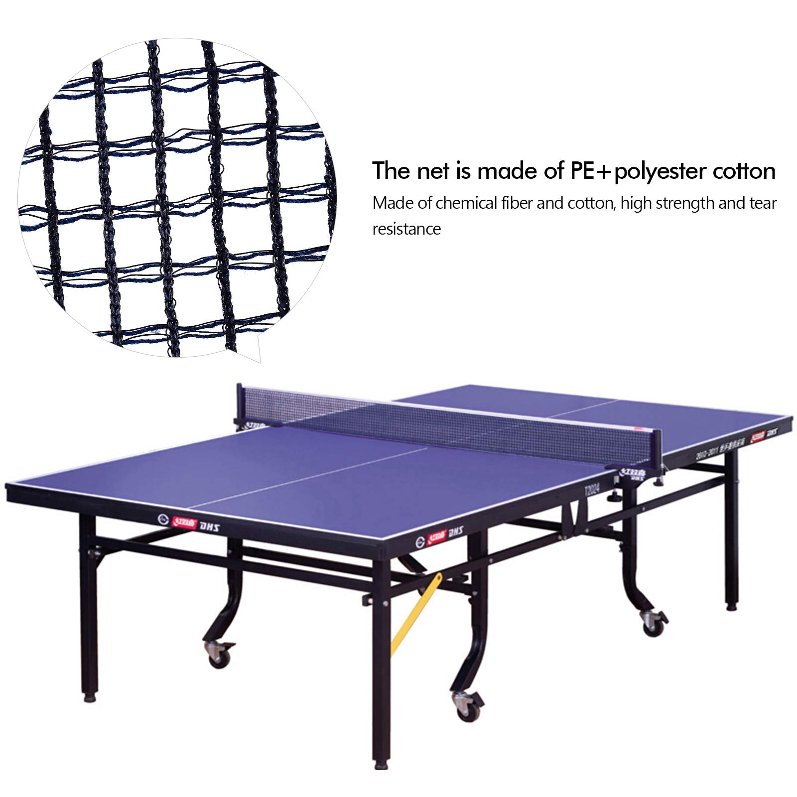 BUENTYA 2-Pack Table Tennis Replacement Net – Portable, Collapsible Ping Pong Net For Table Or Desk
