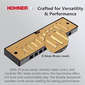 Amazon.com: Hohner Marine Band 1896 Harmonica - Key of C Bundle Amazon.com: Hohner Marine Band 1896 Harmonica - Key of C Bundle