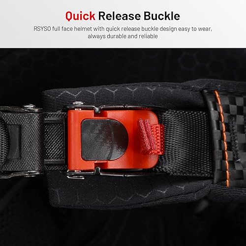 Miniatura 3 de DOT Casco de Motocicleta de Cara Completa Aprobado por DOT Casco de Carreras de Motocicleta de Calle Ligero para Adultos