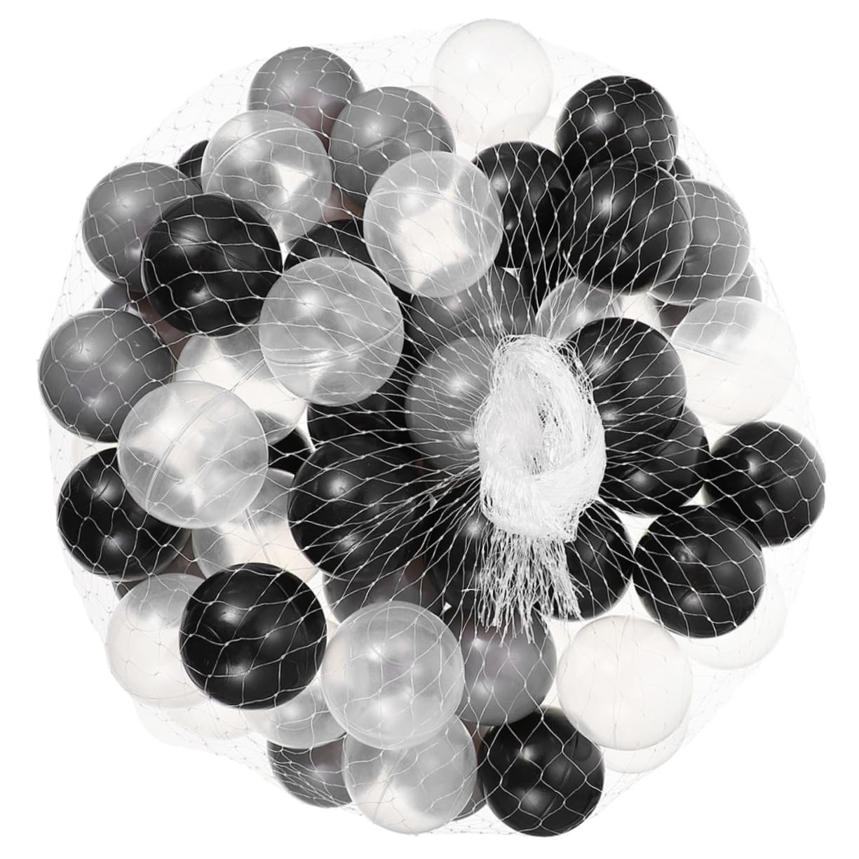 BRIGHTFUFU 100pcs Colorful Ocean Balls for Pool Games Versatile Pits Balls for Parties Playtime Fun Practical Ocean for Amusement Coordination Random Color