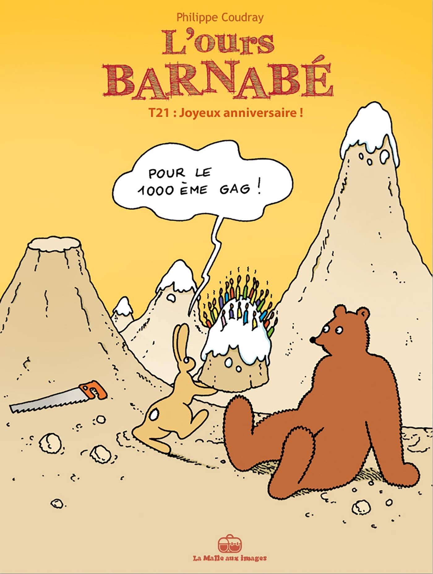 L'ours Barnabé T21: Joyeux anniversaire