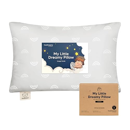 Miniatura 22 de KeaBabies Paquete de 2 almohadas para niños pequeños de 13 x 18 pulgadas, almohadas de cama de viaje suaves de algodón orgánico para niños, para