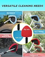 Vista 6 de AutoEC Herramienta limpiadora de parabrisas, herramienta de limpieza de parabrisas interior de automóvil, kit de herramientas de limpieza
