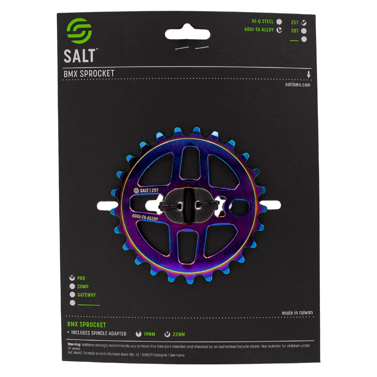 Amazon | ソルト(Salt) 自転車 BMX用チェーンリング PROスプロケット