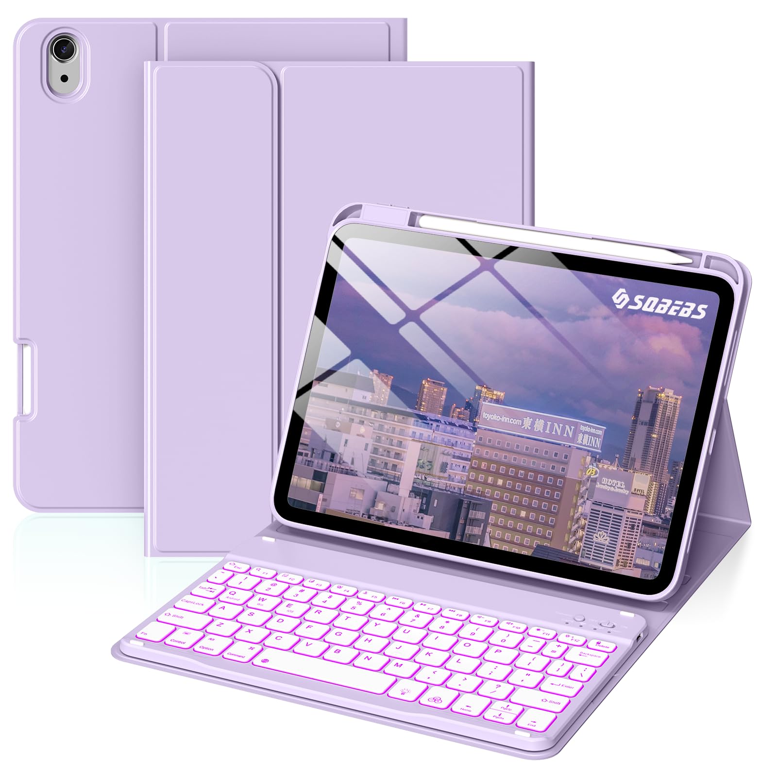 Amazon.com: SQBEBS for iPad A16 11th/10th Generation Case with
