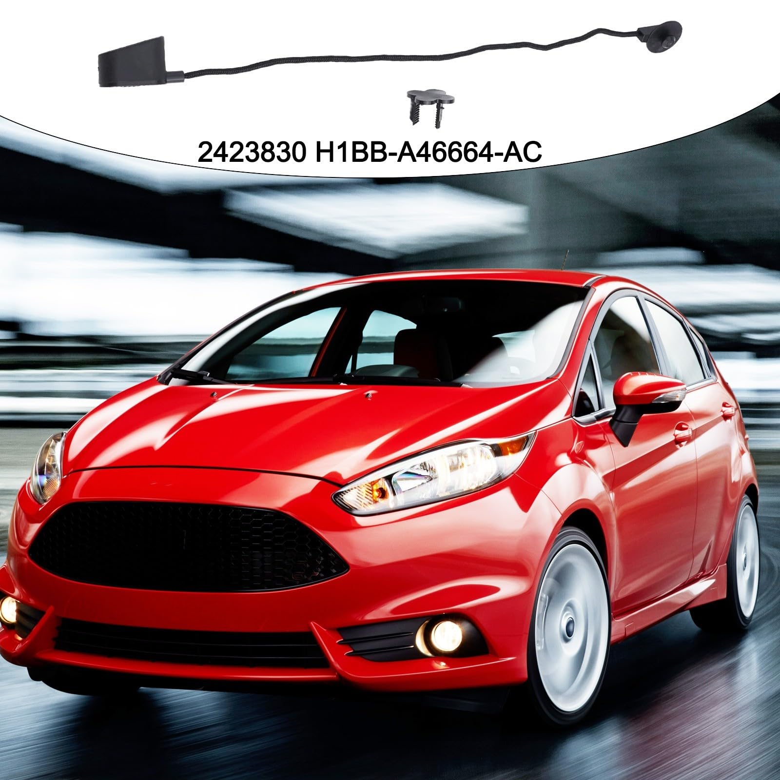 Cordon De Protection D'étagère Pour Ford Fiesta (2017-2023) - Remplacement Facile, OEM 2423830 - 7