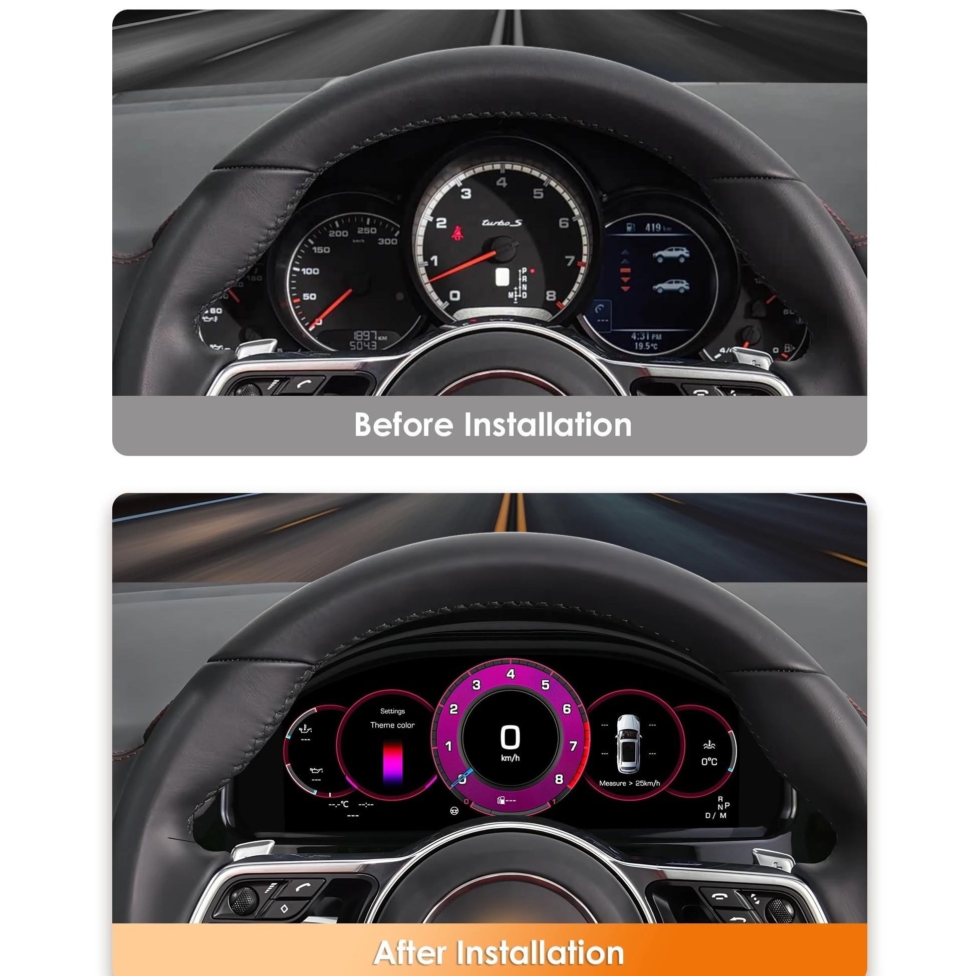 Pantalla para Coche para Cayenne 2011-2017