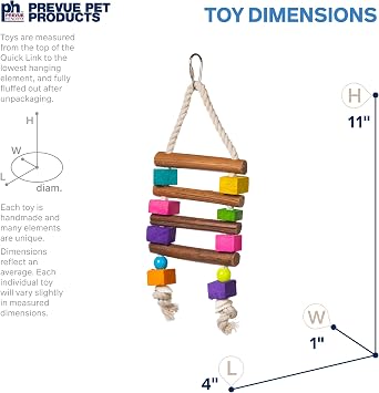 Prevue Pet Products Physical & Mental Bodacious Bites Bird Toy 60942