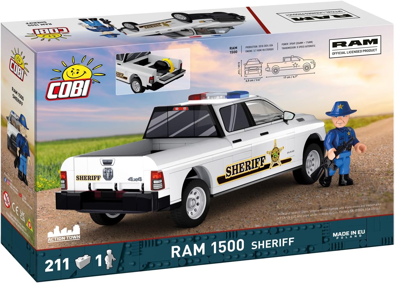 COBI RAM Hemi Sheriff, 211 Pieces
