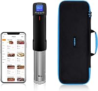 Inkbird WiFi Sous Vide Készülék EVA Védőtokkal - 100W Vízálló Konyhai Hőmérséklet Szabályzó 25-99°C - Precíziós Időzítő Tökéletes Főzéshez 1
