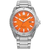 Men&apos;s Eco-Drive Brycen Sport Casual Watch&comma; Silver-Tone Super Titanium Case&comma; 3 Hand&comma; Date