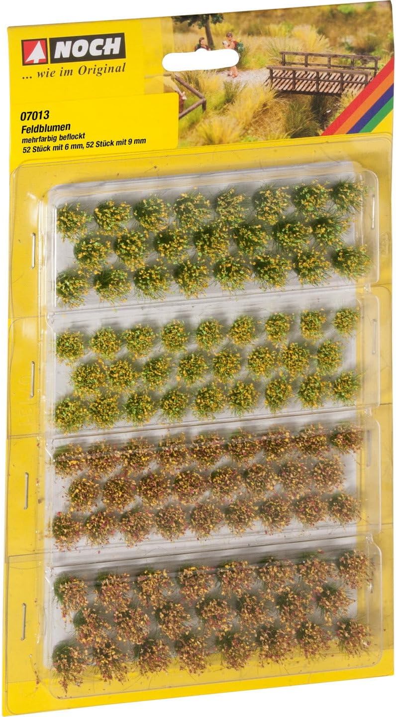 Noch 4007246070138 7013 0007013 Grass Bush Green Yellow Red