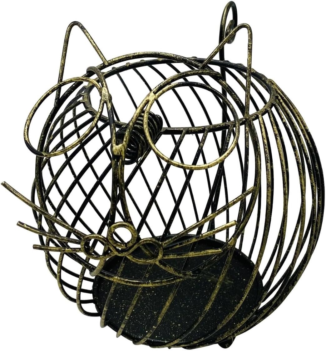 wrought iron shelves, fruit baskets, dried fruit storage racks