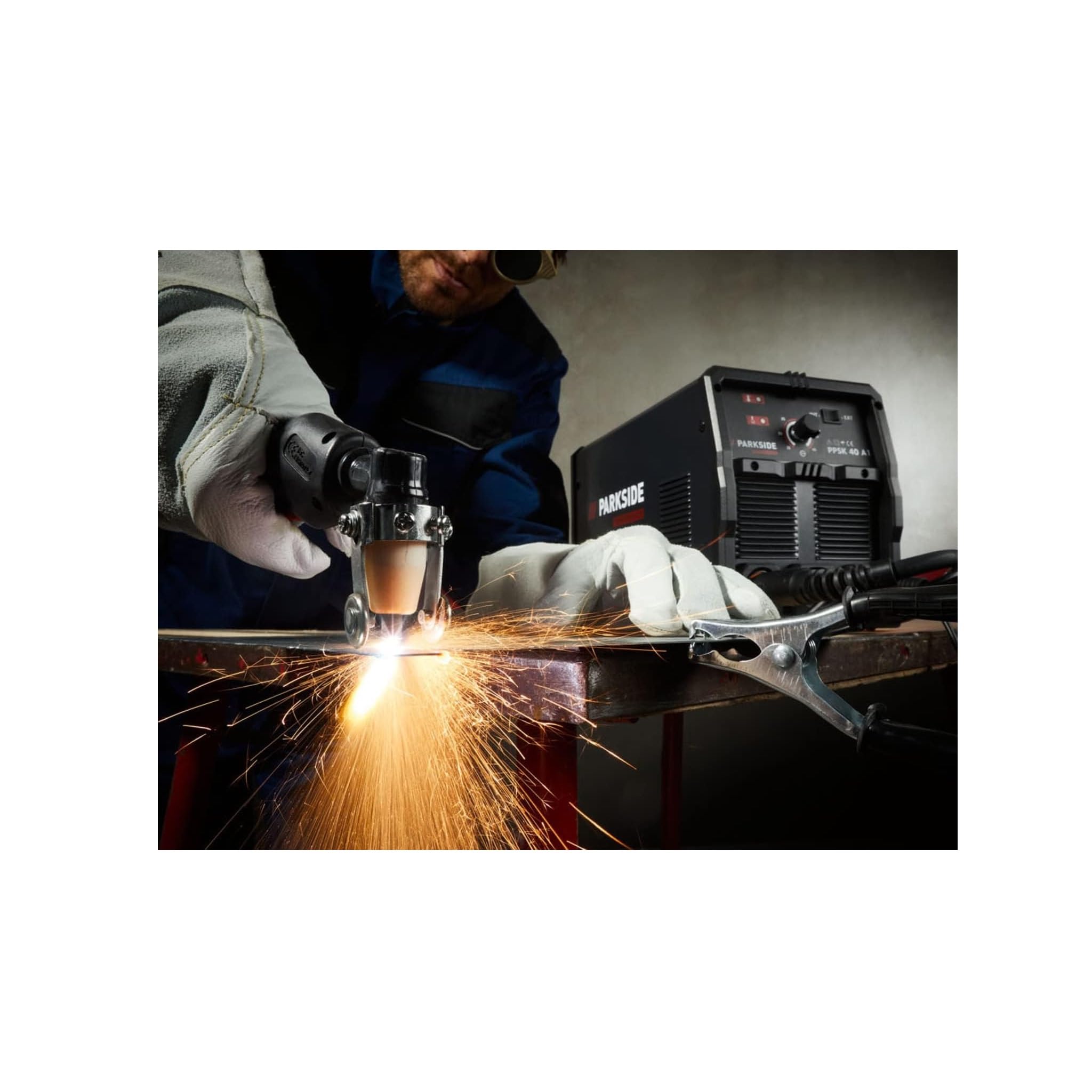 PARKSIDE PRESTAZIONI Taglierina al plasma con compressore PPSK 40