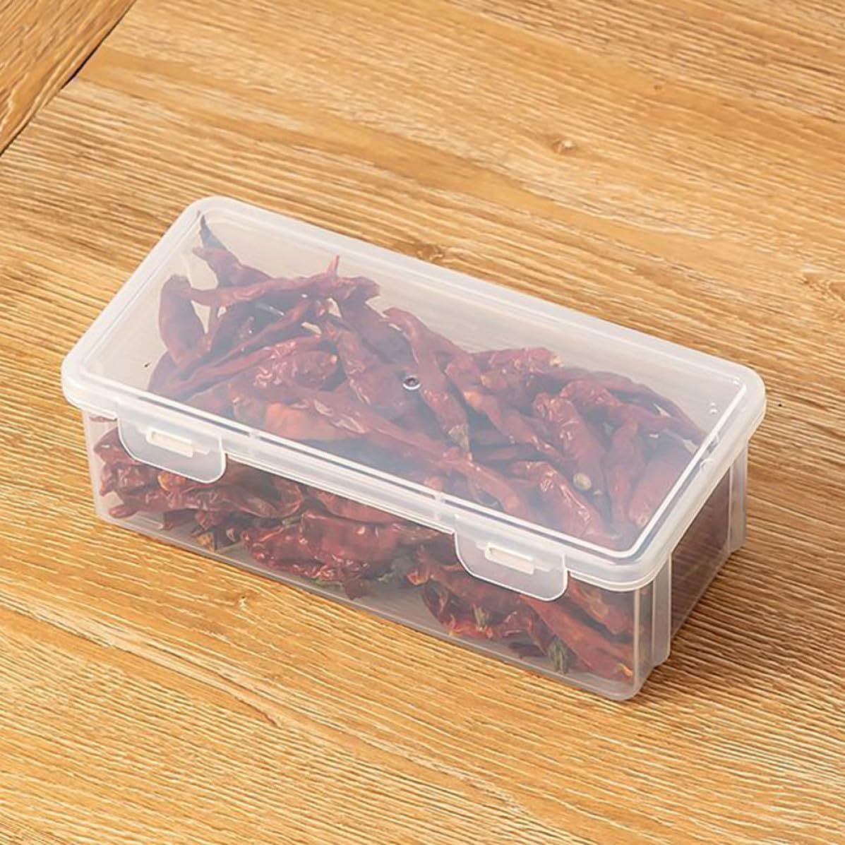 Airtight Storage Box Spaghetti Beans Container with Seal Lid