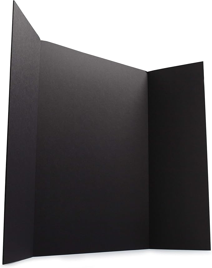 Black Tri fold Spotlight Foam Presentation Board 840 x 594mm (A1A2