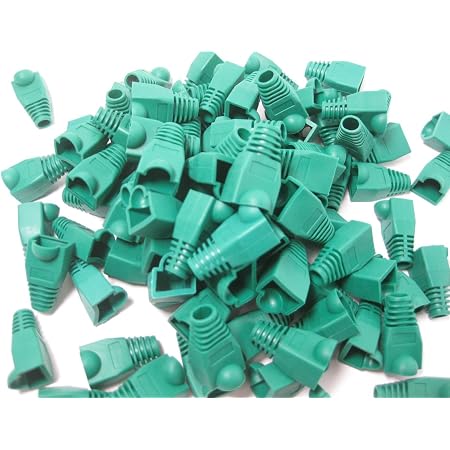 Amazon Westport Lanケーブル コネクタ カバー 100個セット Rj45コネクタ カバー モジュラーカバー 8極8芯 保護キャップ 緑 Westport Lanケーブル 通販